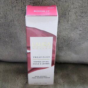NEW Laura Geller "Runner Up" Treat-N-Go Tinted Lip Oil (Dusty Rose) 3.8 ml